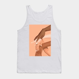 Black Lives Matter Empowered Hands Tank Top